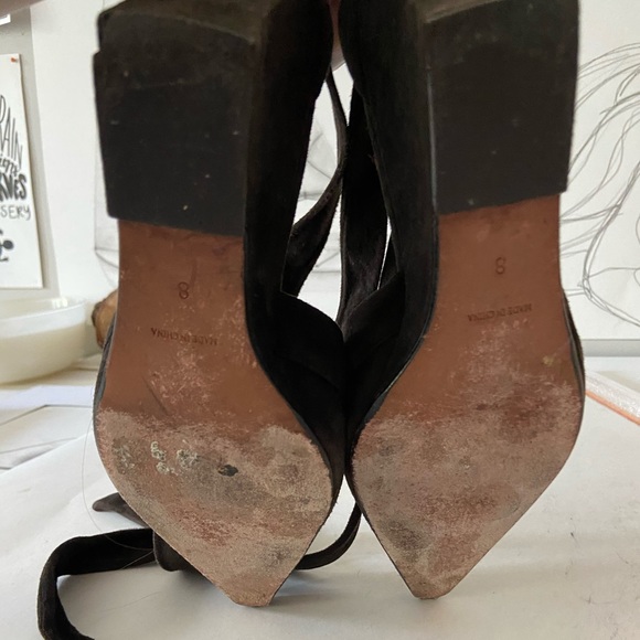 Tory Burch Pointed Tie-up Wedges - Picture 7 of 7